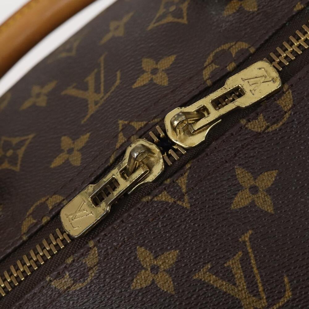 LOUIS VUITTON Monogram Keepall 55 Boston Bag M41424 LV Auth 145380 - Picture 10 of 16